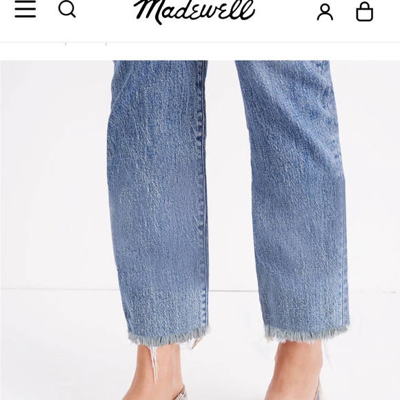 Madewell Perfect Vintage Size 30 FREE SHIP - Picture 3 of 16